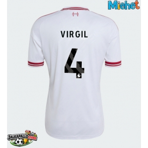 Liverpool Virgil van Dijk #4 Vieraspaita 2026-27 Lyhythihainen